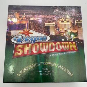 Vegas Showdown Board Game Avalon Hill Wizards of the Coast Strategy Casino Game